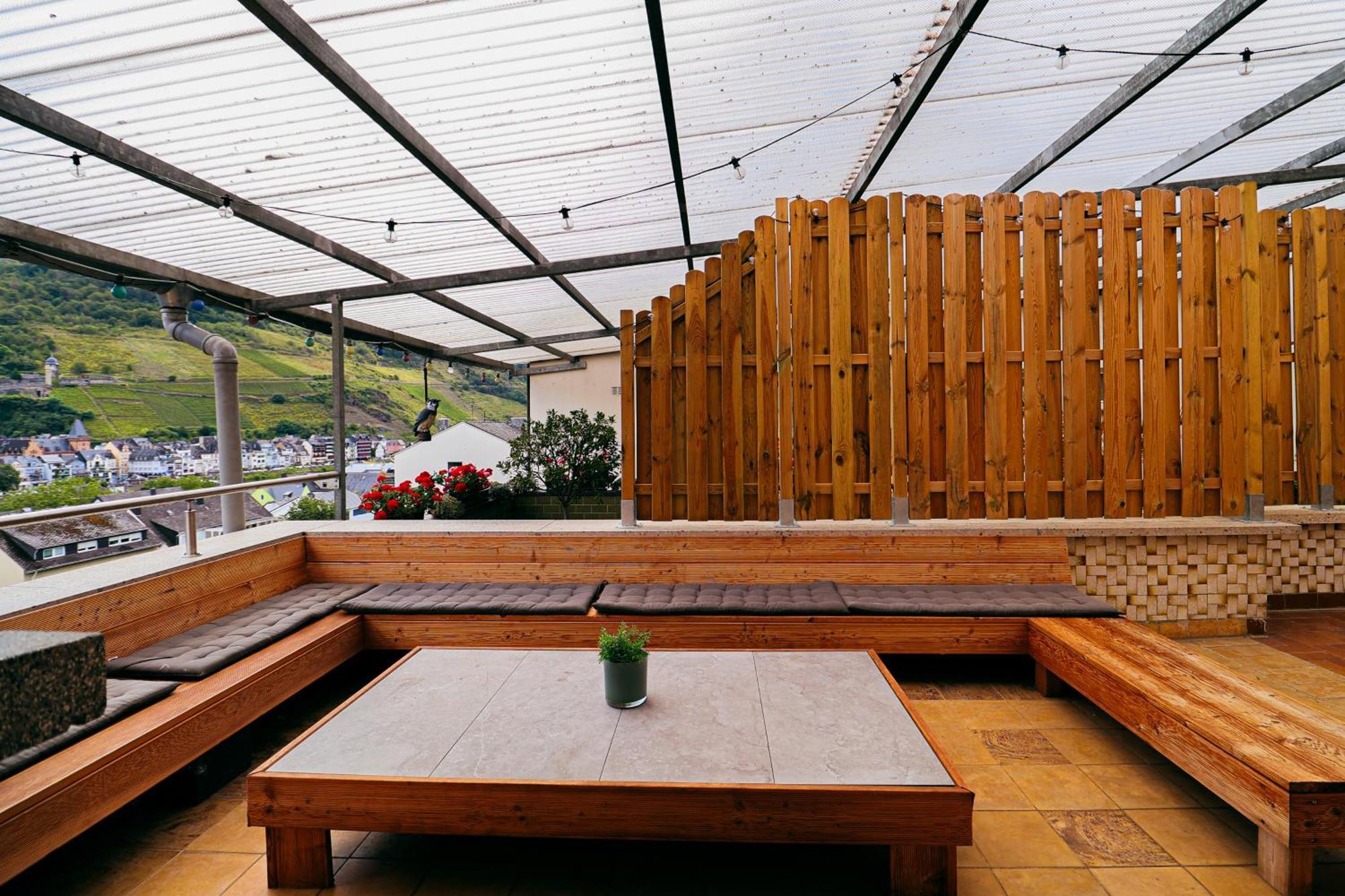 Chill Out Area, Grandiose Aussicht, Haengematte, Smart Tv, Netflix Apartment Zell an der Mosel Exterior photo